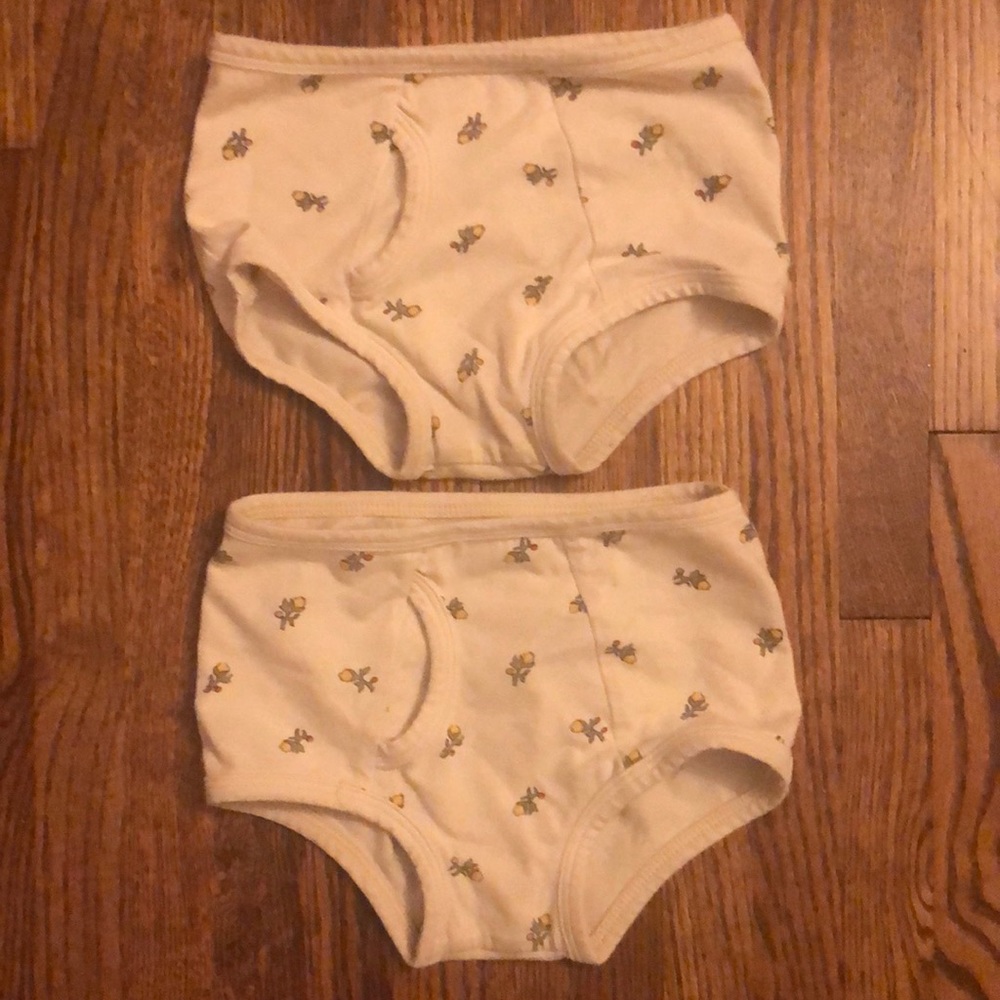 ARQ Undies Children Briefs in Calico size 4-5
